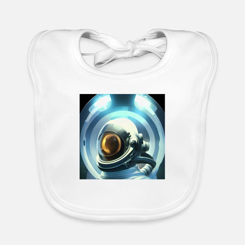 Héros de l’espace Bavoir bio Bébé