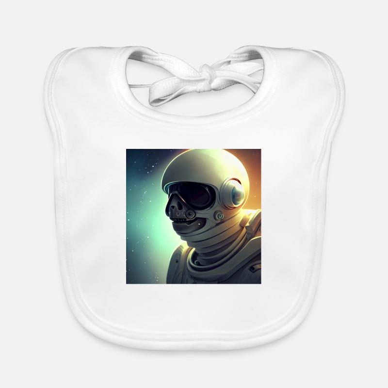 Héros de l’espace Bavoir bio Bébé