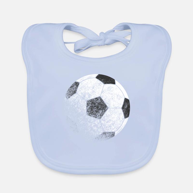 Soccer Organic Baby Bibs