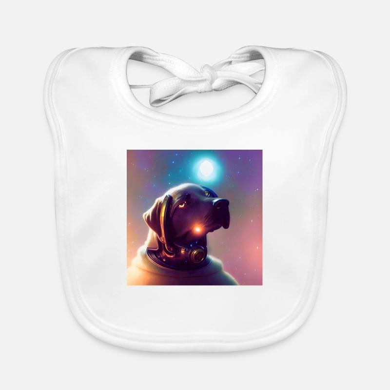 The Universe Dog Baby Bio-Lätzchen