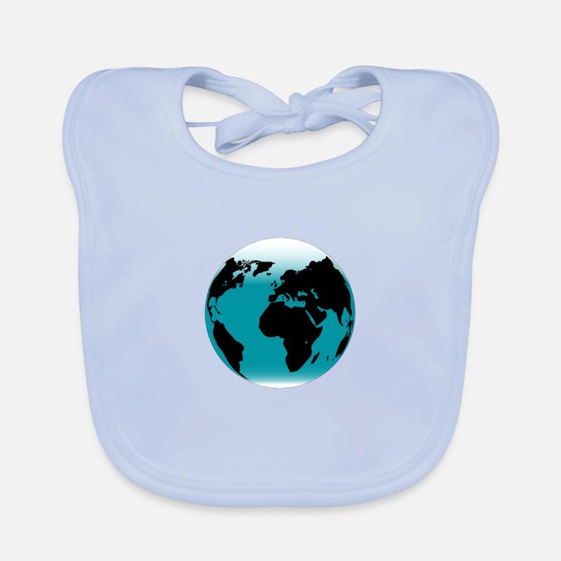 The Planet Earth Organic Baby Bibs