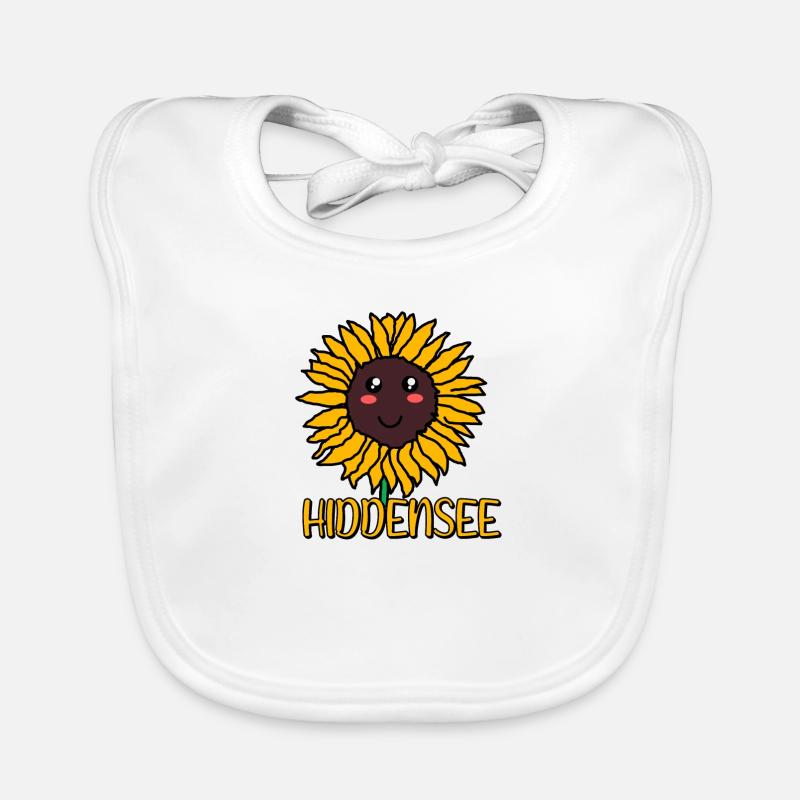 Hiddensee - Baby Bio-Lätzchen - Weiß