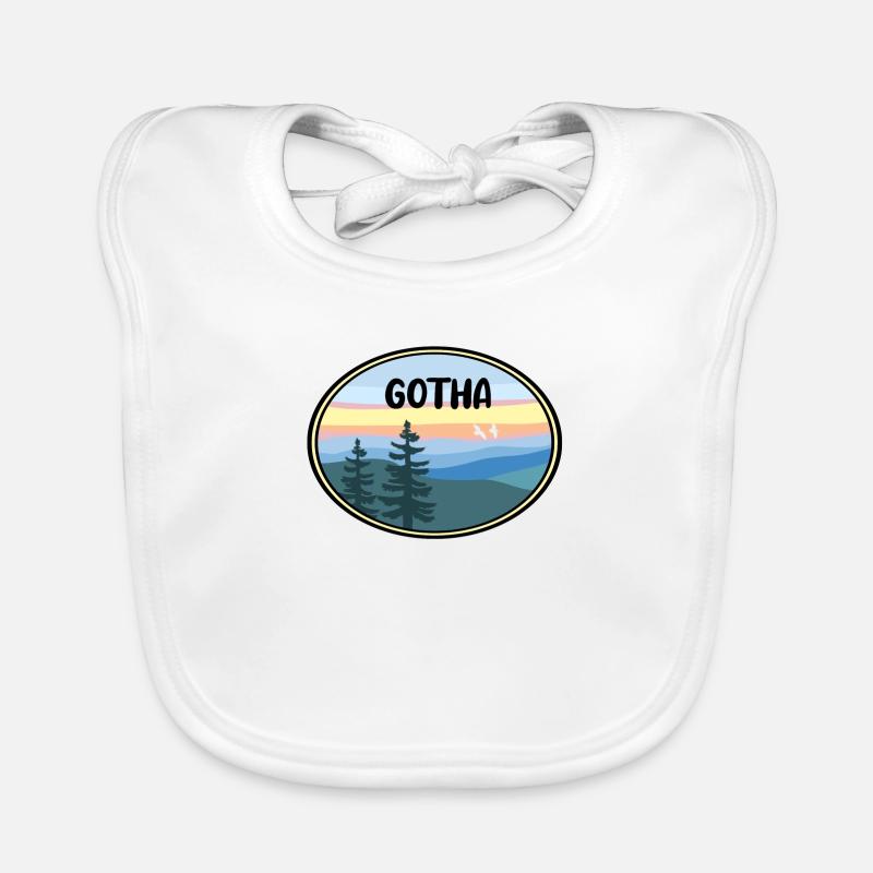 GothaLandschaft Baby Bio-Lätzchen