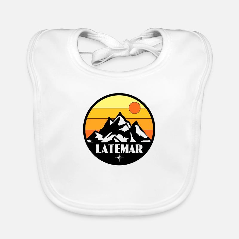 Latemar, Tyrol du Sud Bavoir bio Bébé