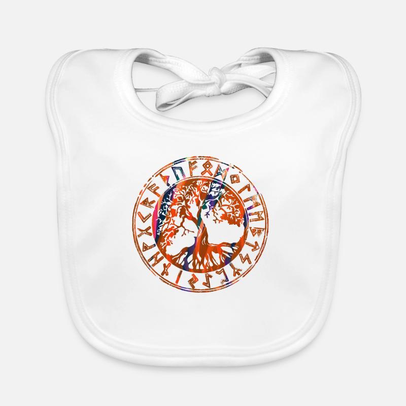 Baum des Lebens ,Lebensbaum,Graffiti,keltisch Baby Bio-Lätzchen