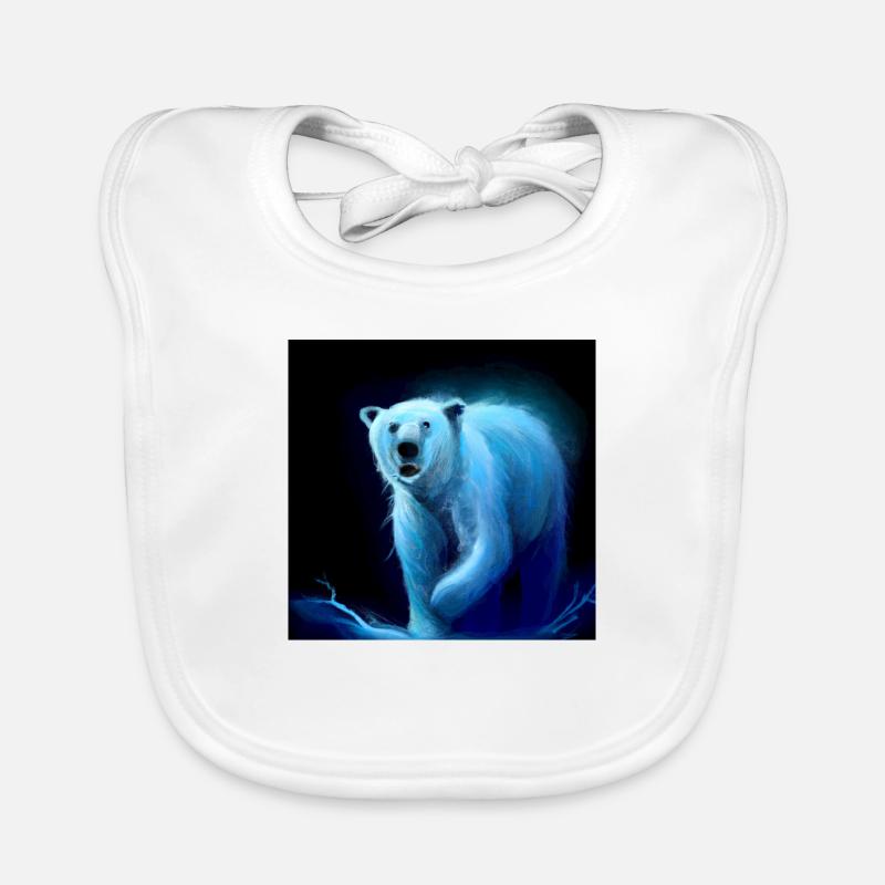 Eisbär Baby Bio-Lätzchen