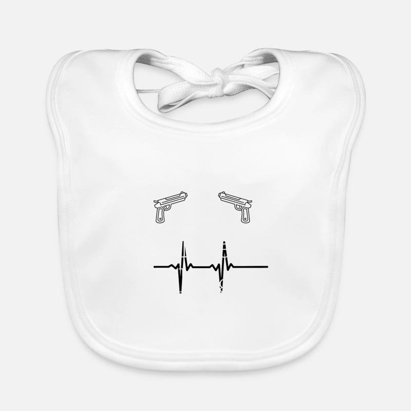 Kill fast Live long Organic Baby Bibs