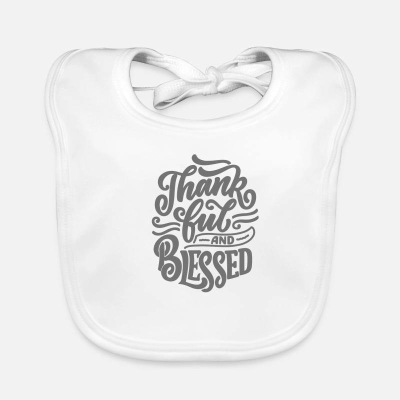 Thanks - Gesegnet Baby Bio-Lätzchen
