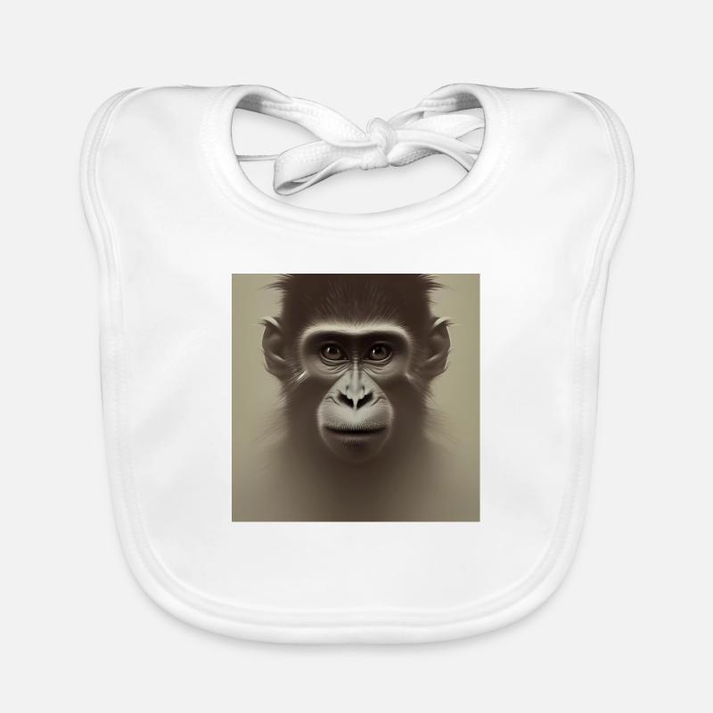 Planète singe des singes Bavoir bio Bébé