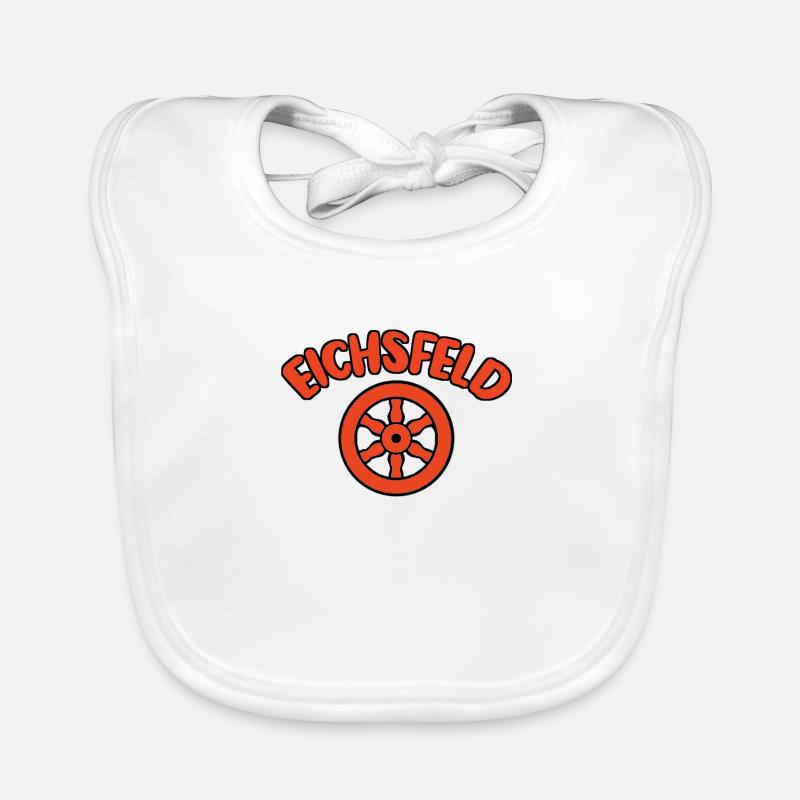 Eichsfeld Wappen Baby Bio-Lätzchen