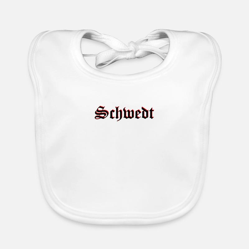 schwedt altdeutsche Schrift Baby Bio-Lätzchen