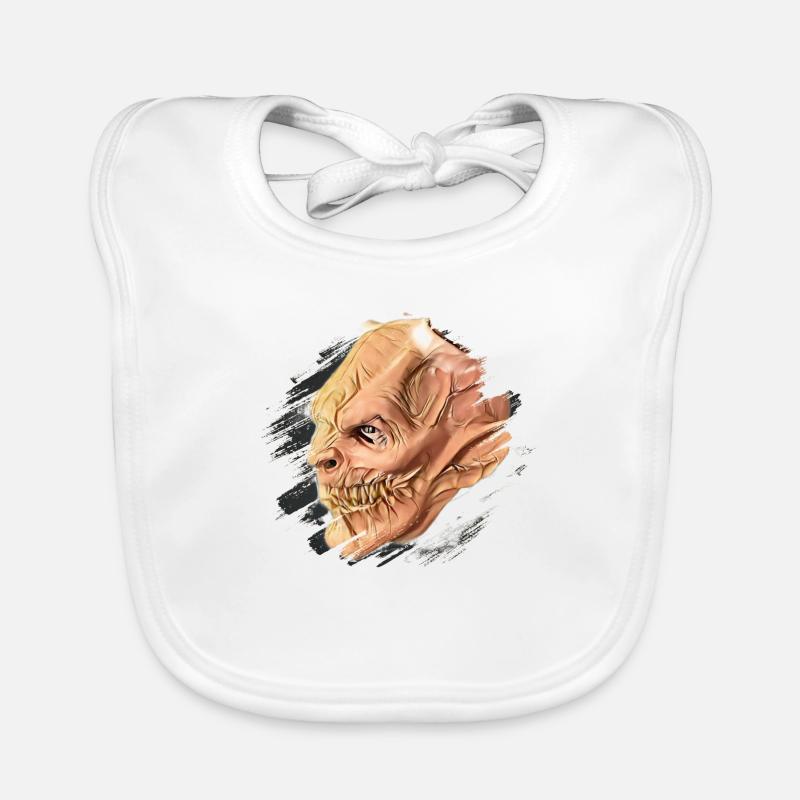 Krampus Percht Devil 2318 Bavoir bio Bébé
