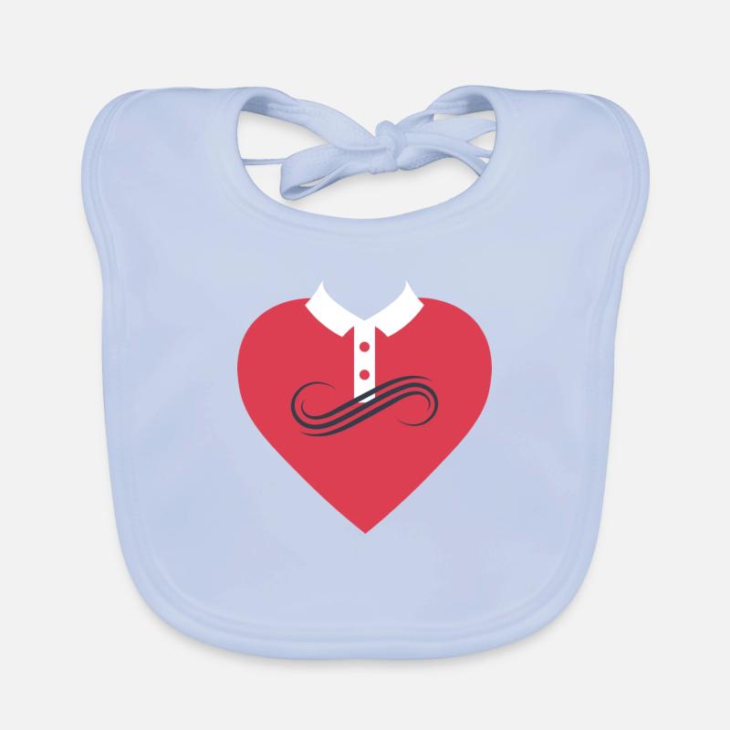 Herzik Baby Bio-Lätzchen