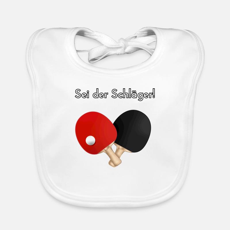 Sei der Schläger Shirt max Baby Bio-Lätzchen