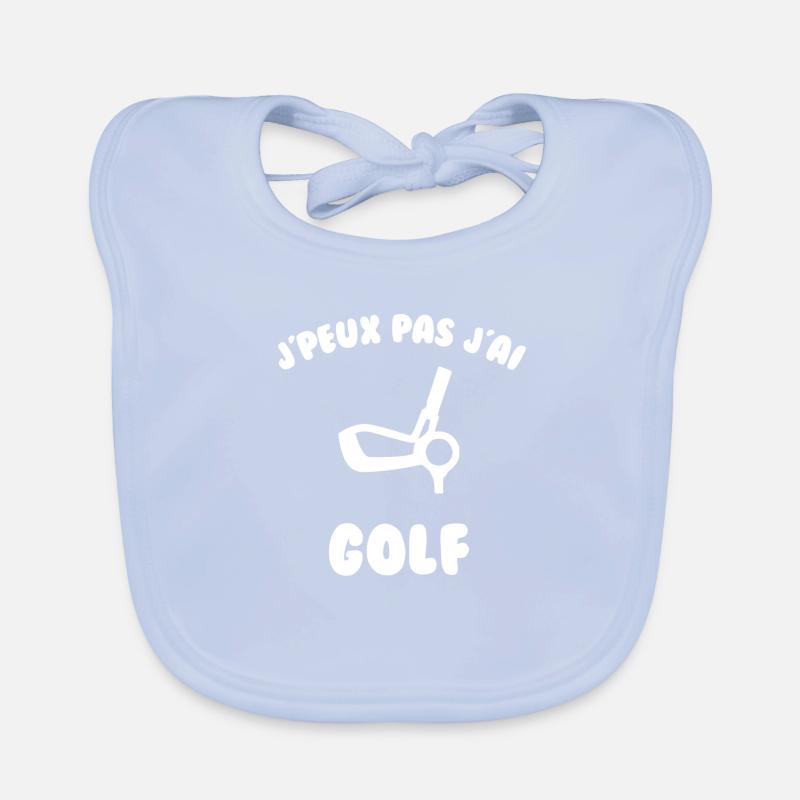 J’peux pas j’ai golf Bavoir bio Bébé