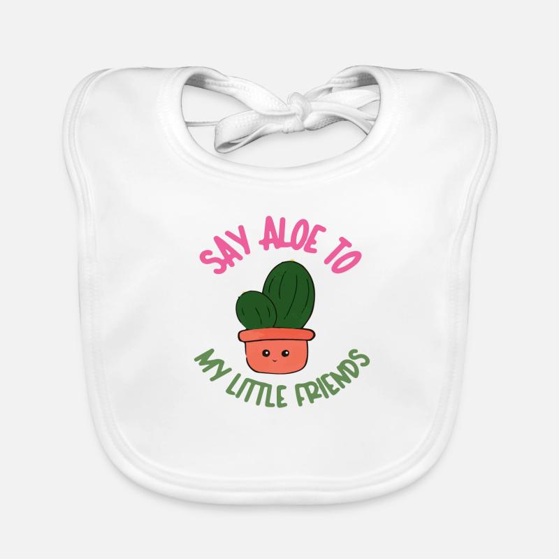 Dites Aloe à mes petits amis Bavoir bio Bébé