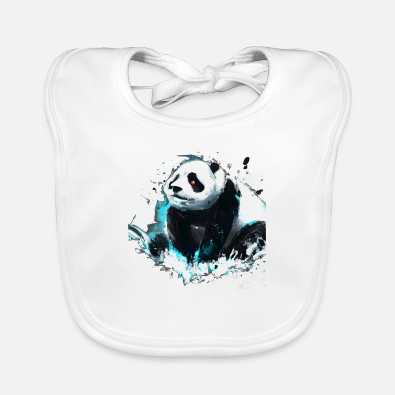 Panda Baby Bio-Lätzchen