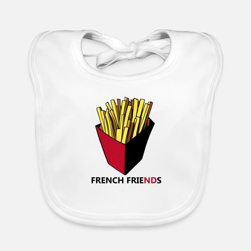 Frites Bavoir bio Bébé