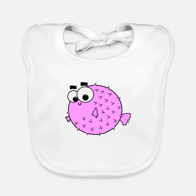 Pufferfish Organic Baby Bibs