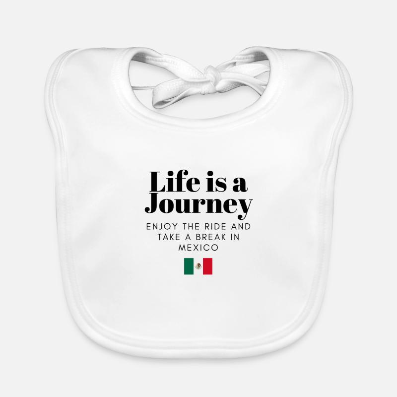 Vacances au Mexique Bavoir bio Bébé