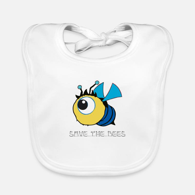 Save the bees Organic Baby Bibs