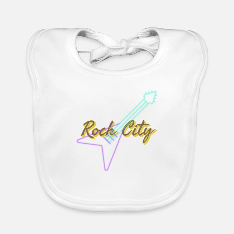 Rock’n’Roll Baby Bio-Lätzchen