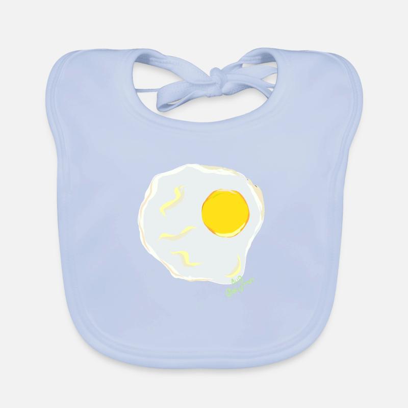 Spiegelei Baby Bio-Lätzchen