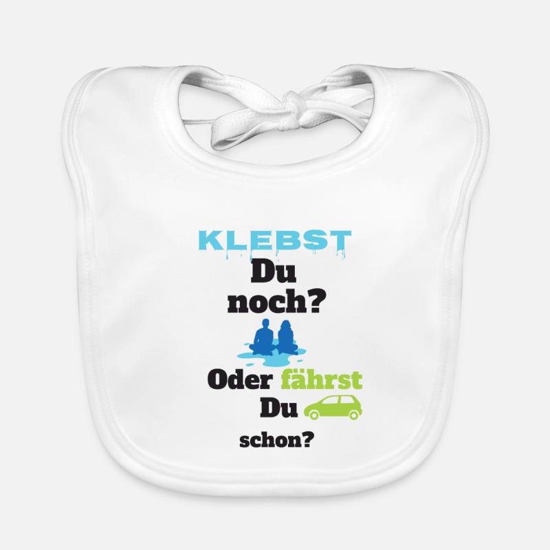Klimakleber - Klebst du noch? Baby Bio-Lätzchen