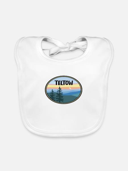 Teltow - Baby Bio-Lätzchen - Weiß - Vorne