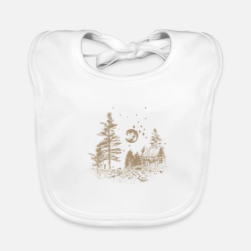 Maison solitaire Bavoir bio Bébé