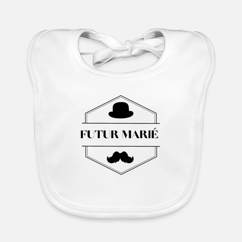 Futur marié Bavoir bio Bébé