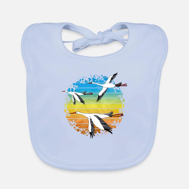 Storks Organic Baby Bibs