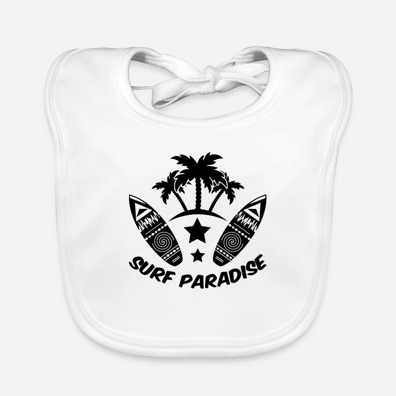 surf paradise Baby Bio-Lätzchen