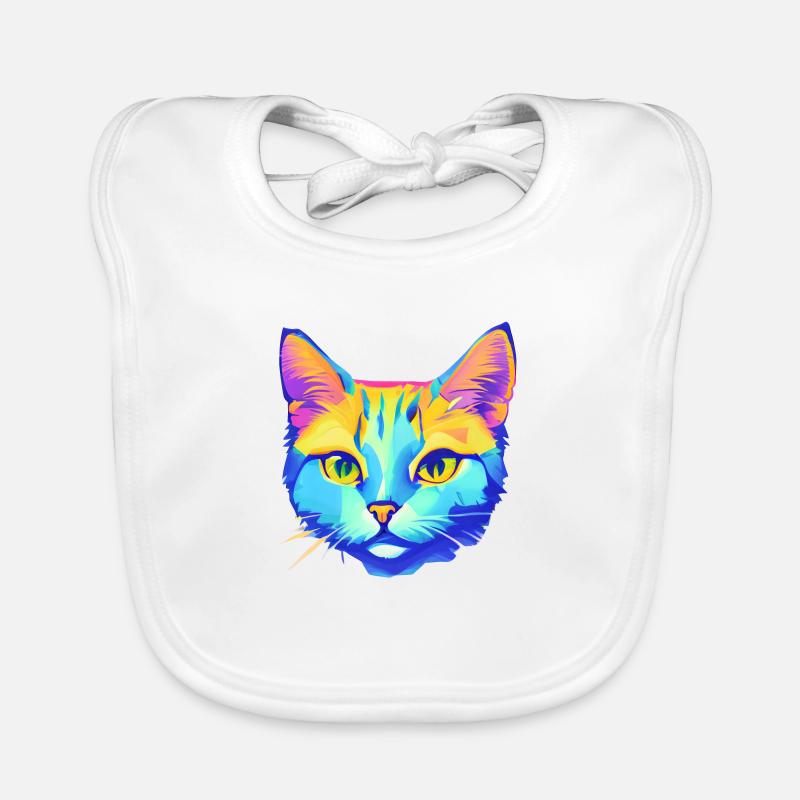 Chat Domestique Chaton Chaton Propriétaire Bavoir bio Bébé