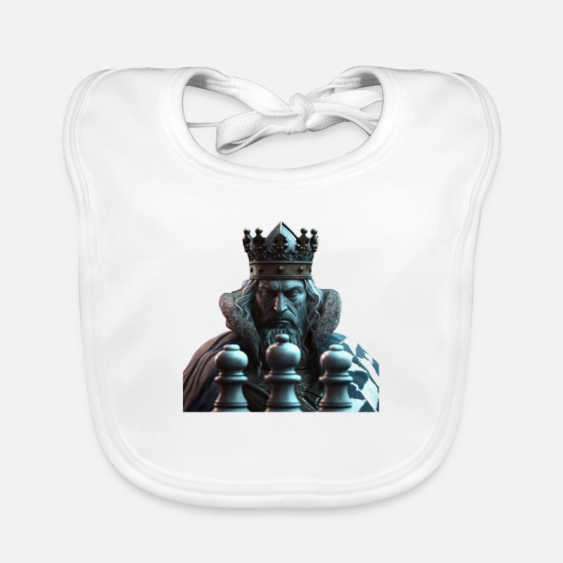 Chess king Bavoir bio Bébé