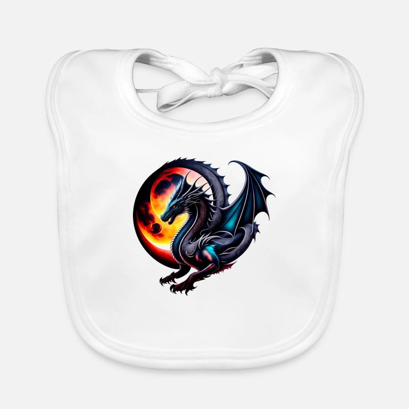 Drache Baby Bio-Lätzchen