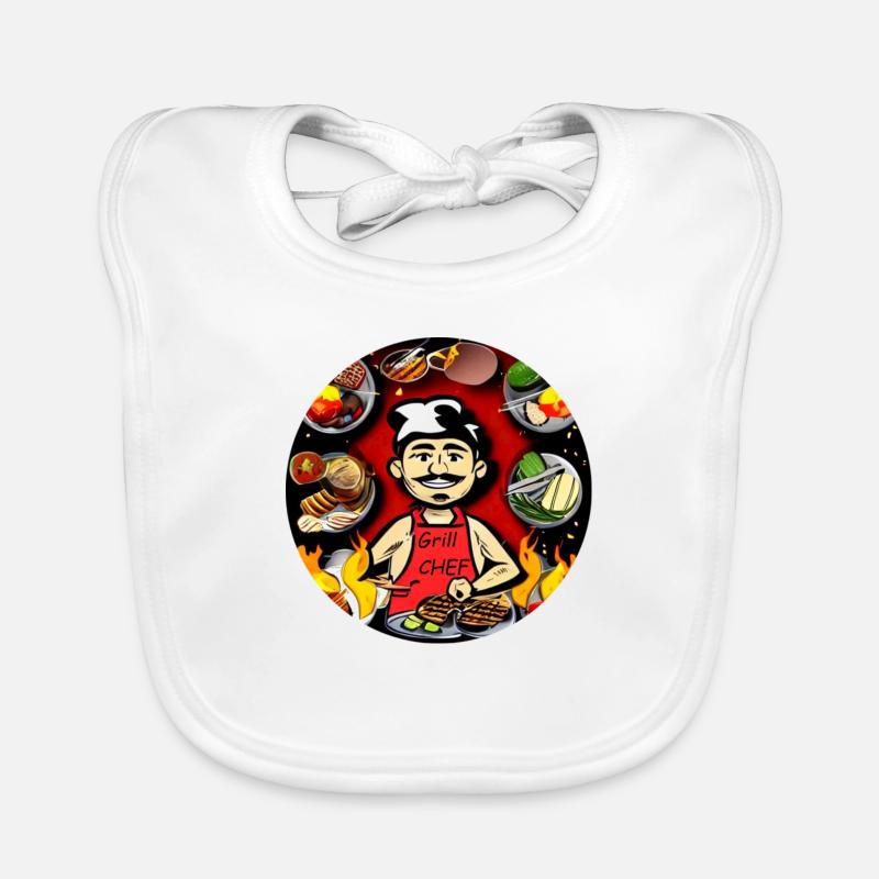 Chef Griller4 Baby Bio-Lätzchen