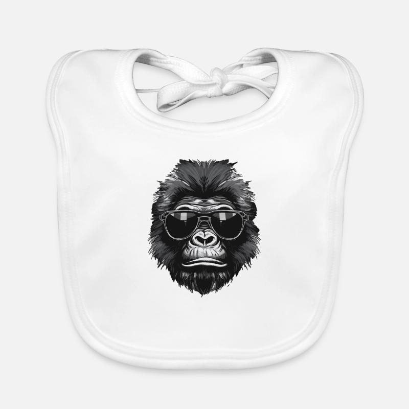 Gorilla Baby Bio-Lätzchen
