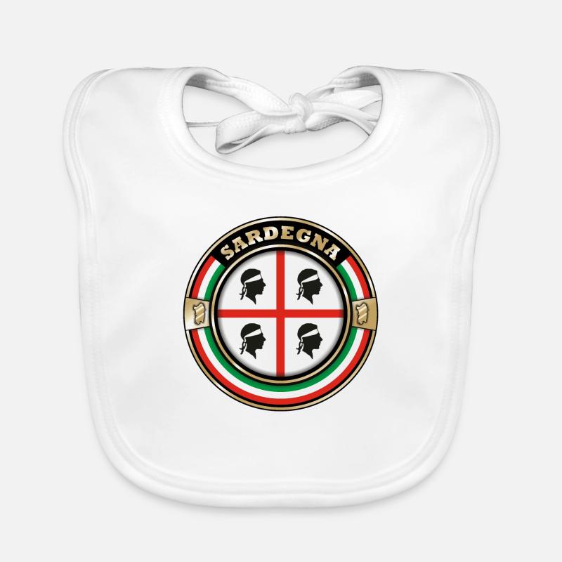 Sardinia emblem Organic Baby Bibs