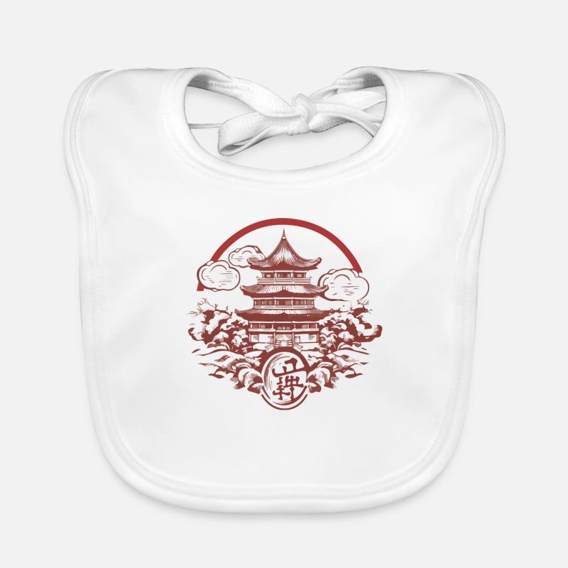 Chinesische Folklore Baby Bio-Lätzchen