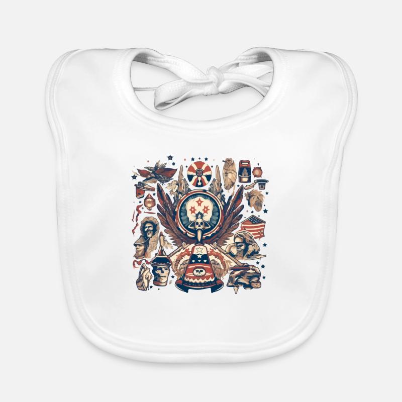 American folklore Organic Baby Bibs