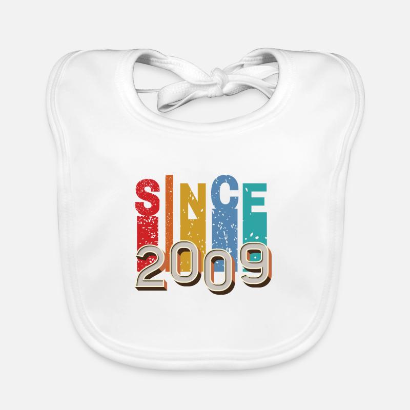 Seit 2009 retro Baby Bio-Lätzchen