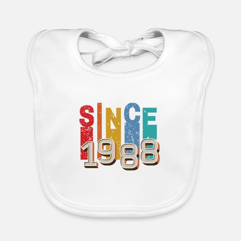 Since 1988 retro Bavoir bio Bébé
