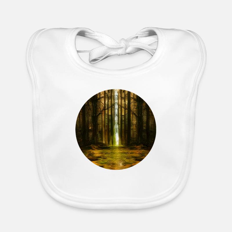 Dark forest Organic Baby Bibs
