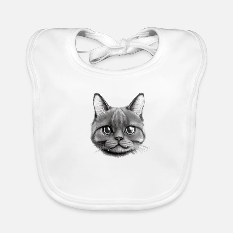 Chat Propriétaire Chat Domestique Chaton Bavoir bio Bébé