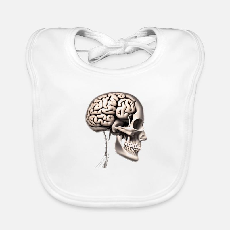 Cerveau Bavoir bio Bébé
