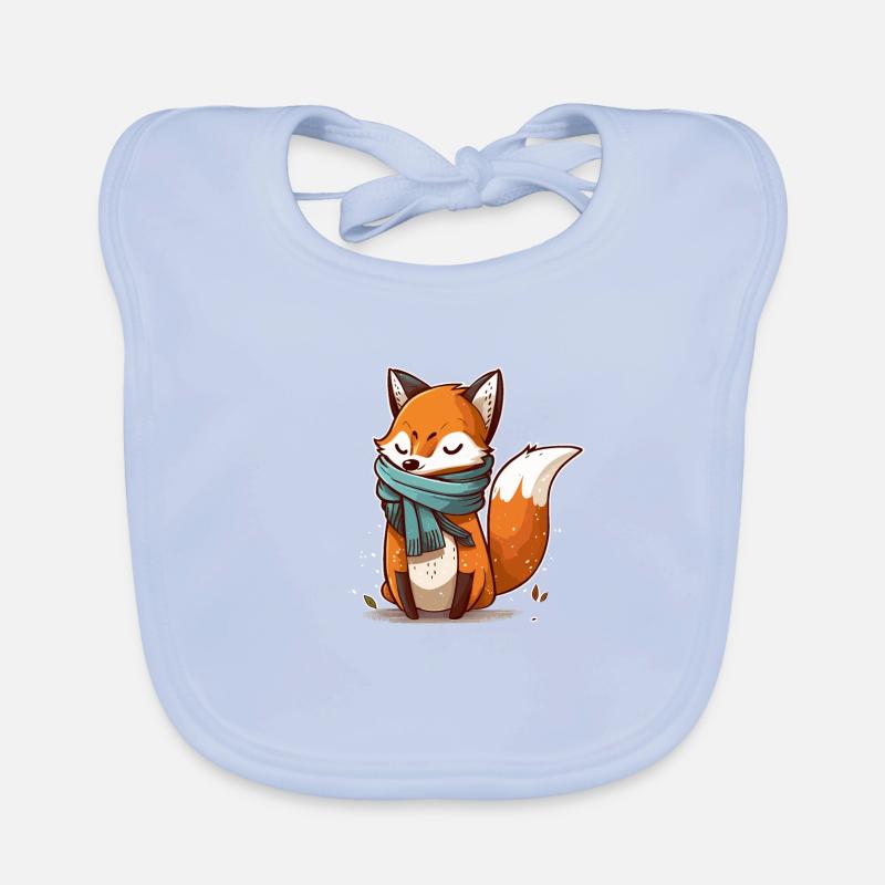 Schicker Fuchs Baby Bio-Lätzchen