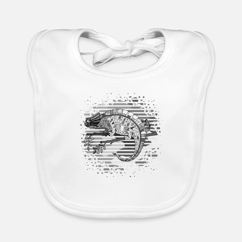 Chamäleon Baby Bio-Lätzchen
