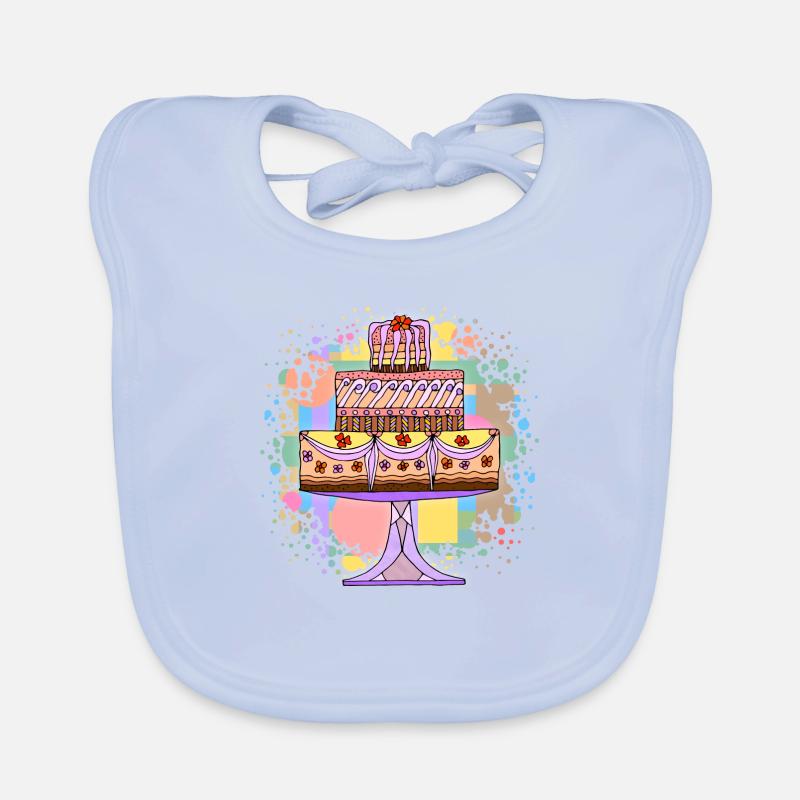 Gâteau Bavoir bio Bébé