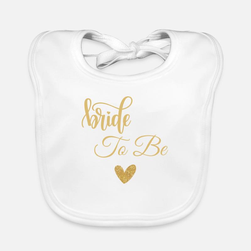 Bride to be Organic Baby Bibs